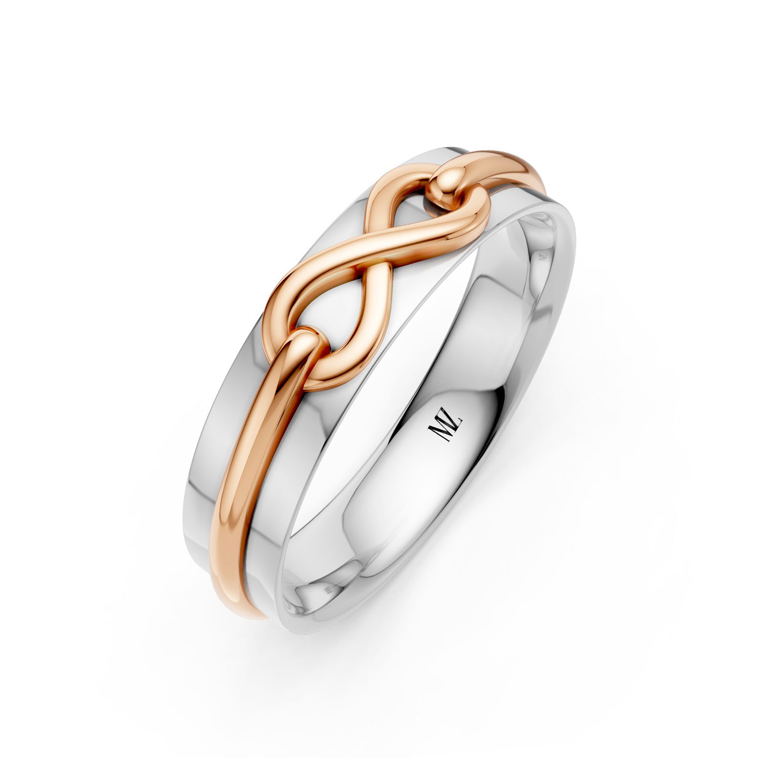 RP15074-M-P-KRW Nhẫn Cưới Nam 14K Pretty Much