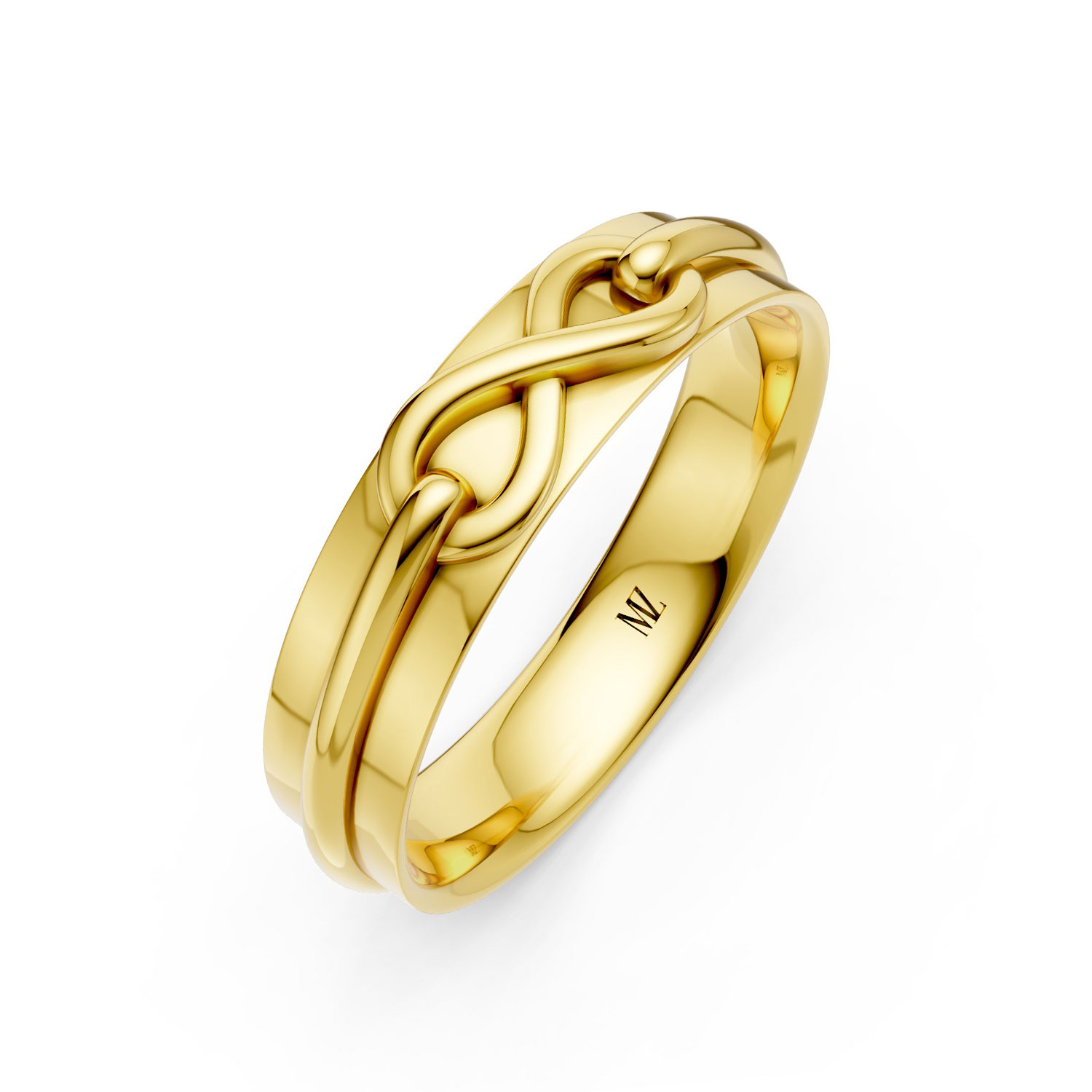 RP15074-M-P-KY Nhẫn Cưới Nam 14K Pretty Much