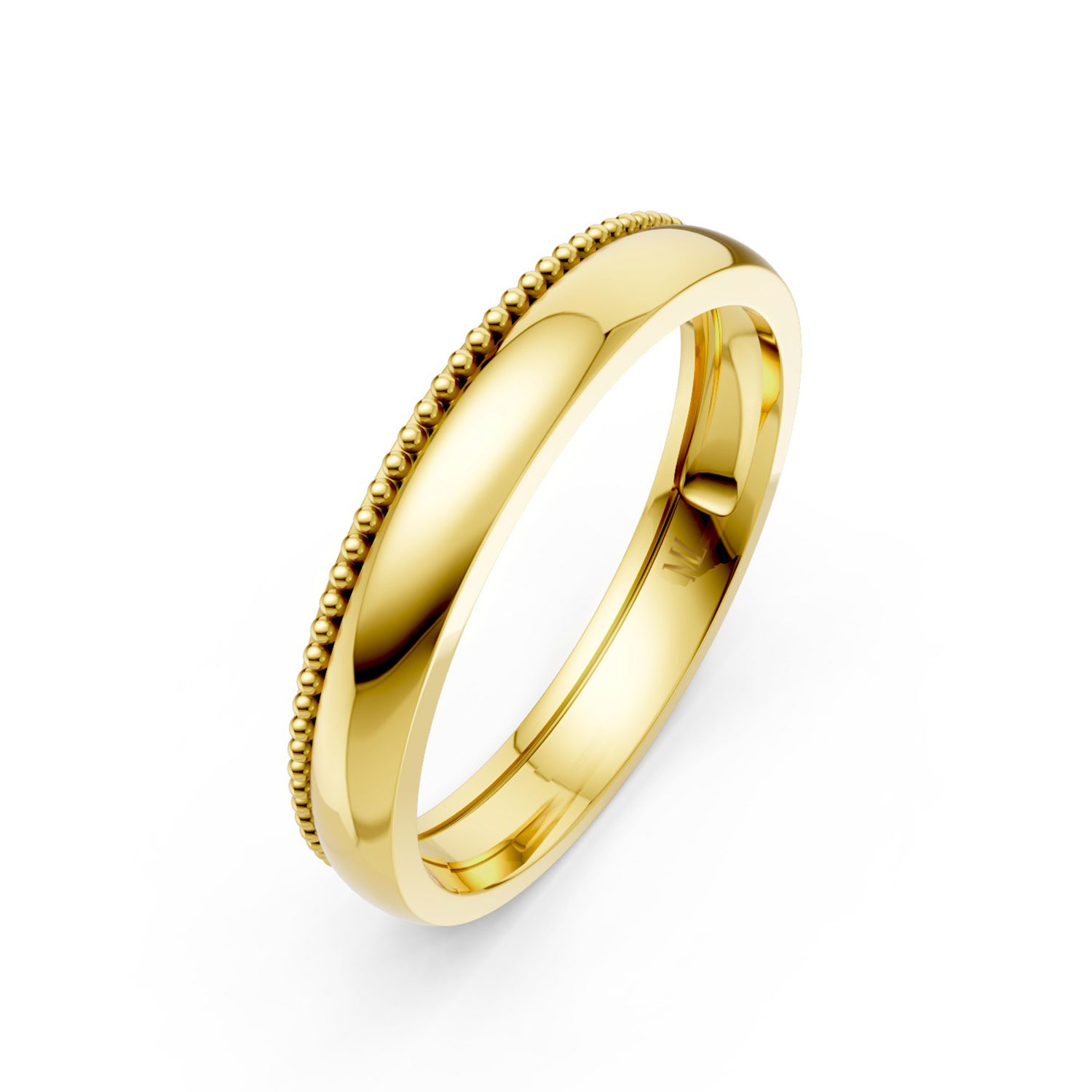 RP15080-M-P-KY Nhẫn Cưới Nam 14K Be Together