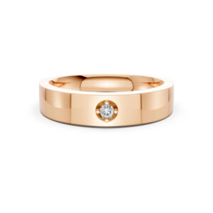 Nhẫn Cưới Nam 14K CZ Peaceful Sunrise