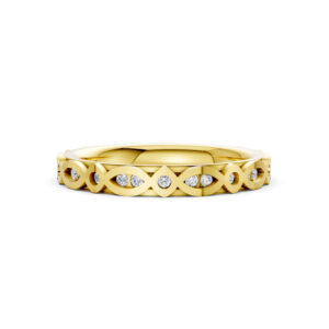 Nhẫn Cưới Nữ 14K CZ The Signs