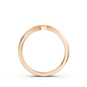 Nhẫn Cưới Nữ 14K CZ Forever Love