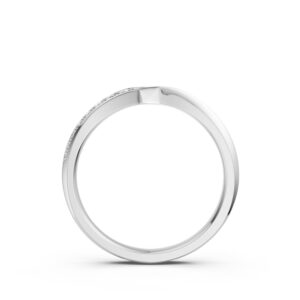 Nhẫn Cưới Nữ 14K CZ Forever Love