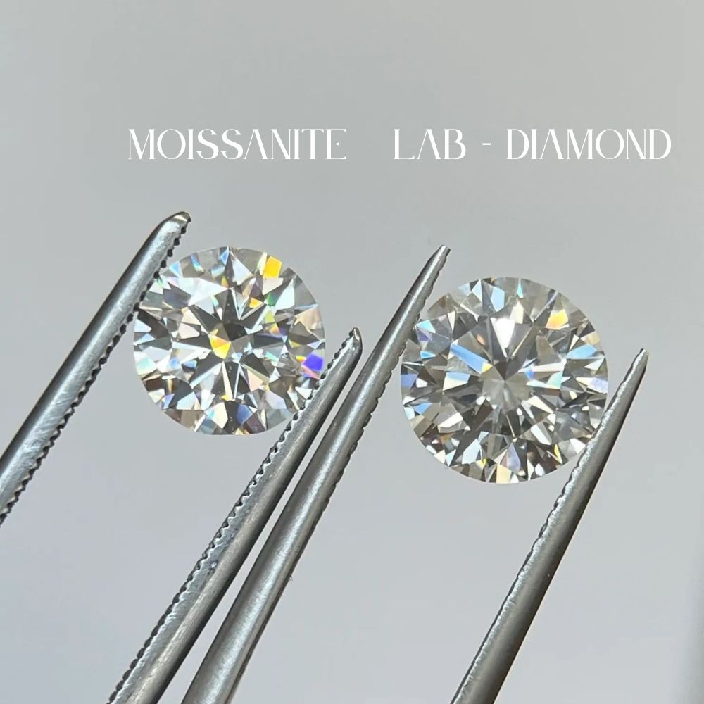 Moissanite hay kim cương Lab-Grown