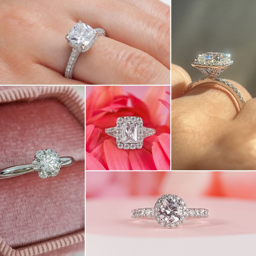 Nhẫn cầu hôn Halo là gì?