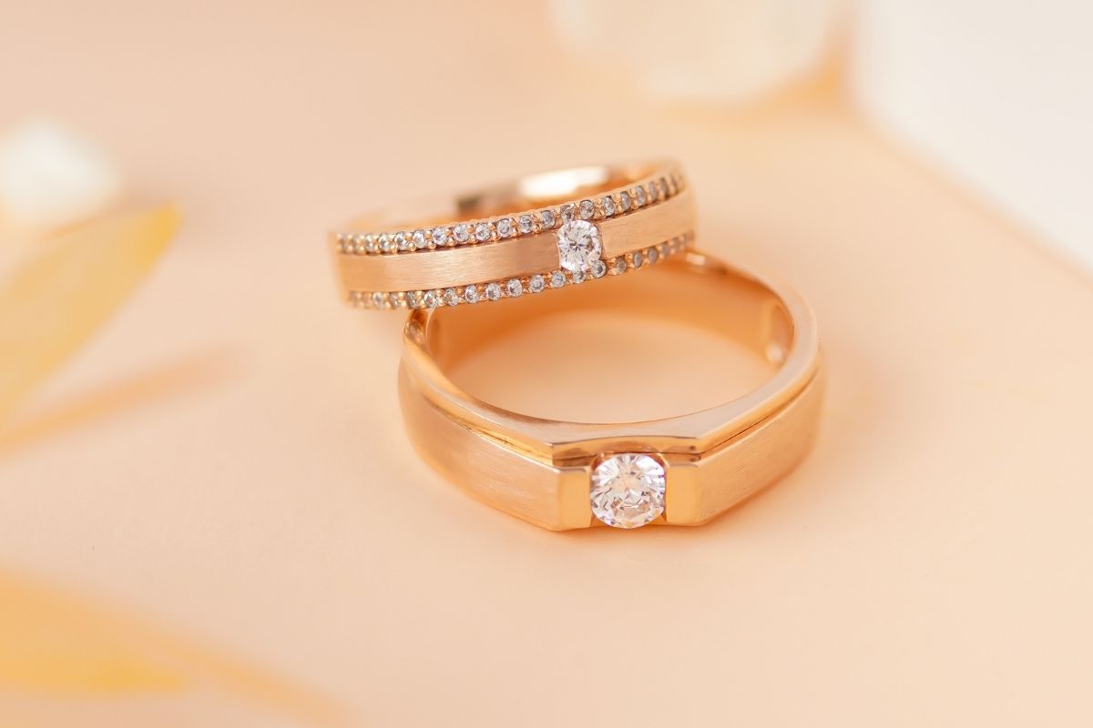 nhẫn cưới hột xoàn đẹp