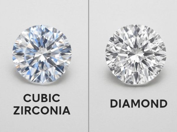 So sánh nhẫn đá CZ và kim cương