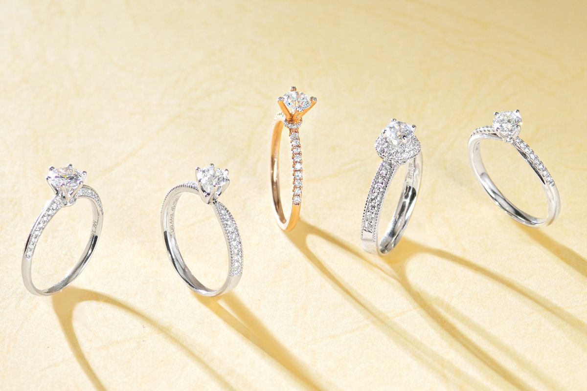 Tại sao nhẫn kim cương vàng trắng luôn được ưa chuộng?